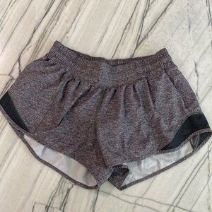 Ladies Size 6 Lululemon lined shorts 2.5 inch inseam